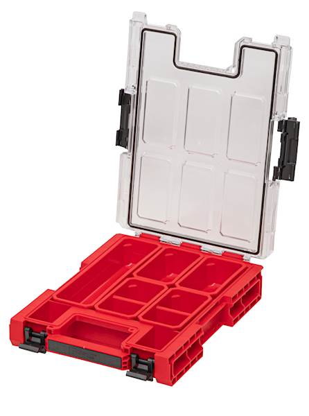 SKRZYNKA NARZĘDZIOWA QBRICK SYSTEM ONE ORGANIZER M 2.0 RED Ultra HD