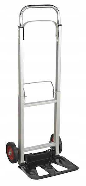 WÓZEK TRANSPORTOWY SKŁADANY MŁYNARKA ALUMINIUM 90kg KD3016
