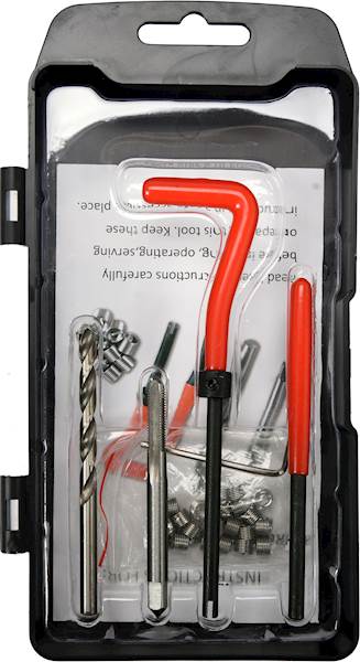 ZESTAW DO NAPRAWY GWINTÓW GWINTU GWINTOWNIKI M5 x 0,8mm YT-17631 YATO