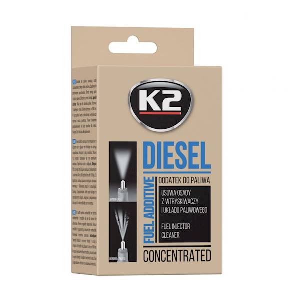 K2 DIESEL ŚRODEK DO CZYSZCZENIA WTRYSKÓW PALIWA 50ML K2T312
