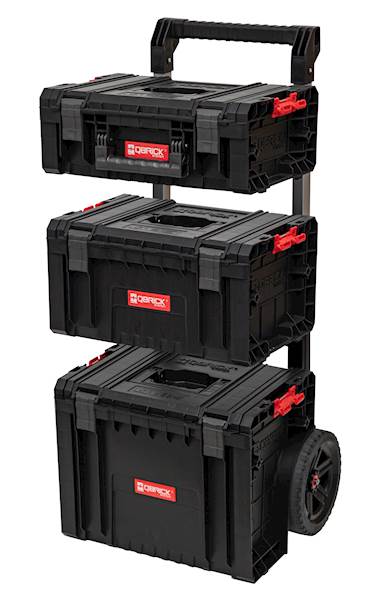 ZESTAW SKRZYNEK NARZĘDZIOWYCH, MODUŁOWYCH NA NARZĘDZIA QBRICK SYSTEM PRO SET 5 2.0 PLUS