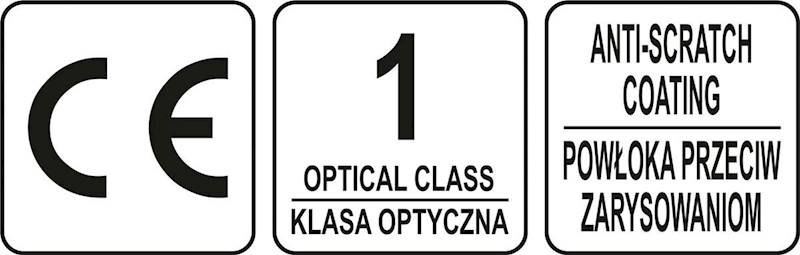 OKULARY, GOGLE OCHRONNE Z WYWIETRZNIKAMI BEZBARWNE BHP YT-73831 YATO