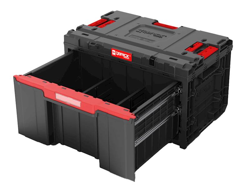 SKRZYNKA NARZĘDZIOWA Z 1 SZUFLADĄ QBRICK SYSTEM ONE DRAWER 1 TOOLBOX 2.0