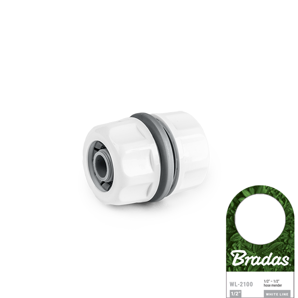 REPARATOR ŁĄCZNIK DO WĘŻY 1/2" lub 5/8" WHITE LINE WL-2100 BRADAS