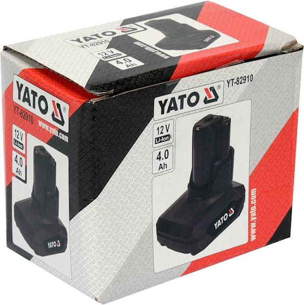 AKUMULATOR, BATERIA 12V 4,0AH LI-ION DLA WSZYSTKICH URZĄDZEŃ YATO 12V (YT-82901-YT-82920) YT-82910