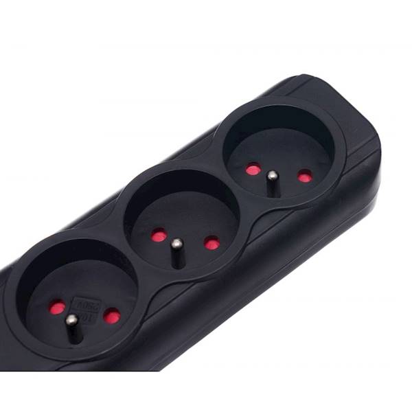 PRZEDŁUŻACZ LISTWA ZASILAJĄCA Z 3 GNIAZDAMI I 2 PORTAMI USB 3M KD4032
