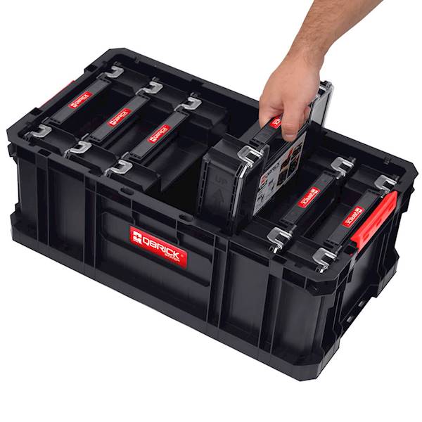 KOSZ NARZĘDZIOWY QBRICK SYSTEM TWO BOX 200 PLUS  + 6SZT. ORGANIZER MULTI  QBRICK SYSTEM TWO (Z251613PG001)