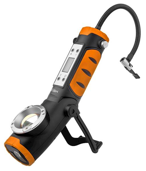 LAMPA, LATARKA AKUMULATOROWA 800LM Z KOMPRESOREM I MŁOTKIEM DO SZYB 99-130 NEO TOOLS