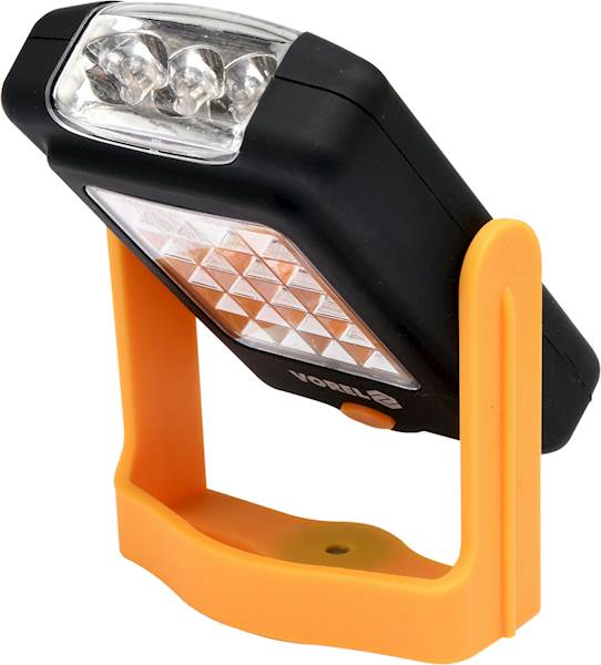LATARKA LAMPA RĘCZNA OBROTOWA 20+3 LED 82730 VOREL