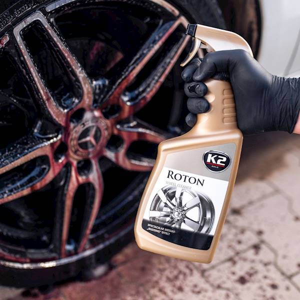 PŁYN DO CZYSZCZENIA MYCIA FELG KRWAWE KOŁO ROTON 700ML G167 K2