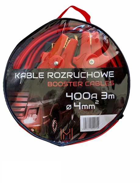 PRZEWODY KABLE ROZRUCHOWE 400A 3.0m