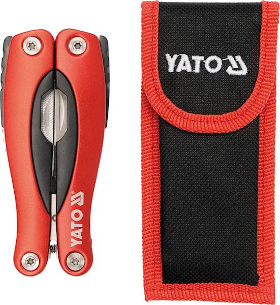 NARZĘDZIE WIELOFUNKCYJNE MULTITOOL SZCZYPCE, SCYZORYK, NÓŻ 9 CZ. YT-76041 YATO