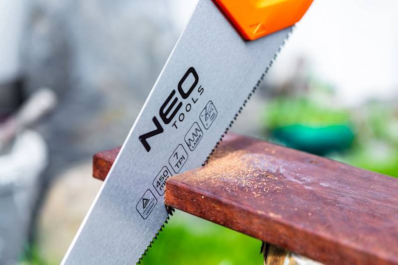 PIŁA PŁATNICA 450 MM, 7 TPI (3D) PIŁKA RĘCZNA DO DREWNA 41-136 NEO