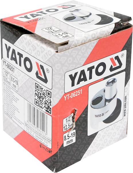 WYKRĘTAK DO USZKODZONYCH ŚRUB, SZPILEK I NAKRĘTEK 1/2" YT-06251 YATO