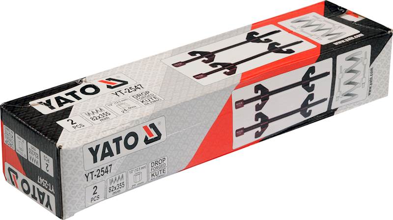 ŚCIĄGACZ DO SPRĘŻYN 82X355MM 2SZT. YATO YT-2547