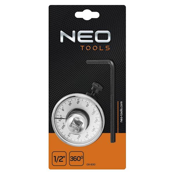 KĄTOMIERZ KLUCZA DYNAMOMETRYCZNEGO DO DOKRĘCANIA ŚRUB 1/2" 08-830 NEO TOOLS