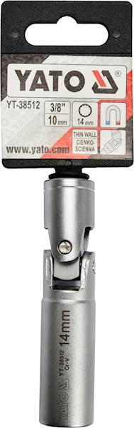 NASADKA DO ŚWIEC 3/8'' 14mm 12 kątna YT-38512 YATO