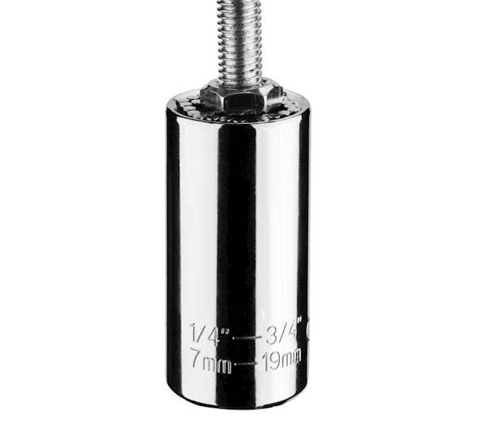 NASADKA UNIWERSALNA IGIEŁKOWA KLUCZ NASADOWY 7-19 MM, 1/4"-3/4", 55H224 GRAPHITE