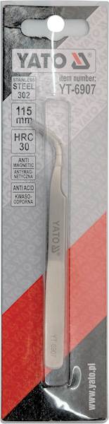 PĘSETA ODGIĘTA 120mm YT-6907 YATO