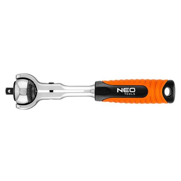 GRZECHOTKA 1/2", 360° 72T OBROTOWA GŁOWICA 08-546 NEO TOOLS