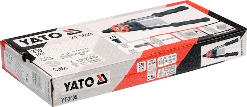 NITOWNICA DŹWIGNIOWA 330 MM 3,2-4,8MM YT-3609 YATO