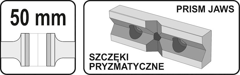 IMADŁO MASZYNOWE DO WIERTARKI STOŁOWEJ 50 MM YT-65071 YATO