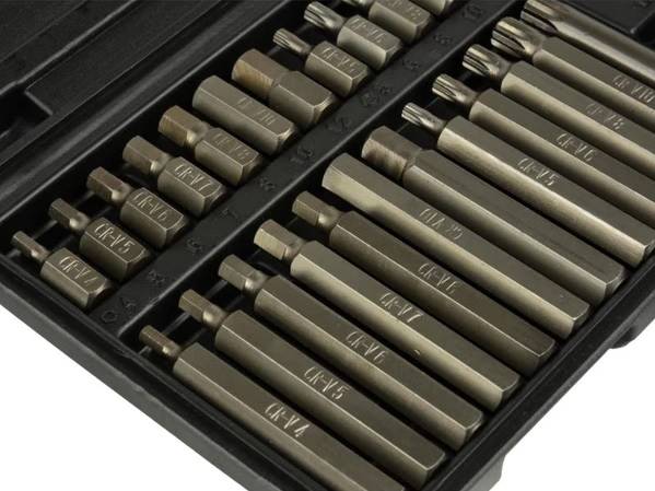 ZESTAW BITÓW IMBUS (HEX), TORX, SPLINE 40el. KD10219 KRAFT&DELE