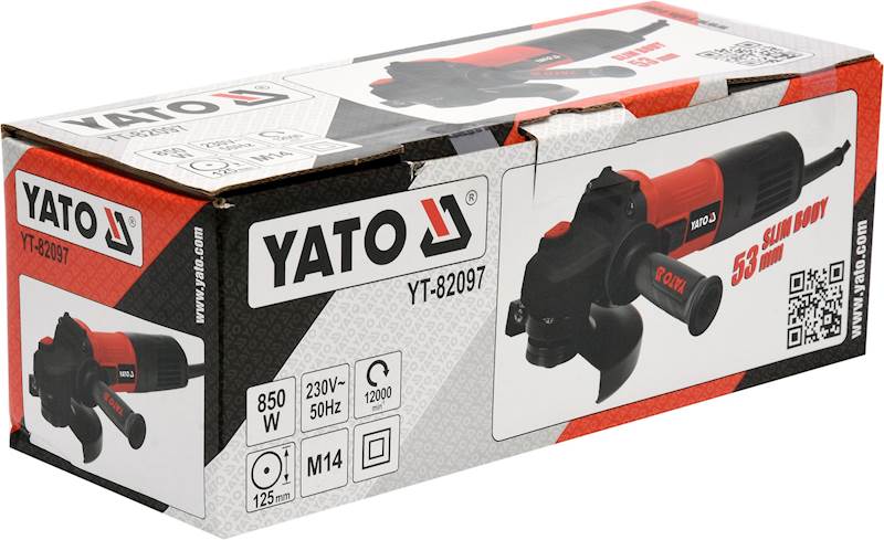SZLIFIERKA KĄTOWA 850W 125MM YT-82097 YATO