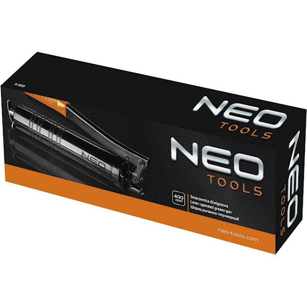 SMAROWNICA DŹWIGNIOWA 400 CM3 Z WĘŻYKIEM 8 X 300 MM - 10000 PSI NEO