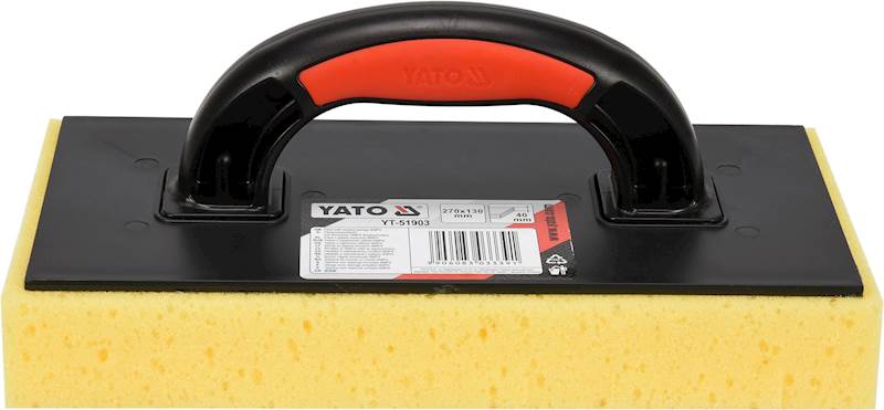 PACA Z GĄBKĄ NACINANĄ SMPX 40mm 270x130mm YT-51903 YATO