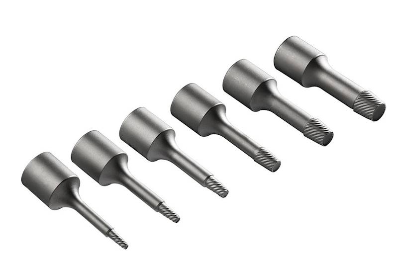 ZESTAW 6 WYKRĘTAKÓW DO USZKODZONYCH BOLCÓW, ŚRUB WEWNĘTRZNYCH HEX, TORX, SPLINE 09-605 NEO