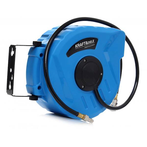 WĄŻ PRZEWÓD PNEUMATYCZNY PVC NA ZWIJAKU AUTOMATYCZNY 8 MM x 10 M KD1460