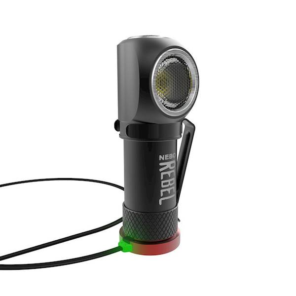 LATARKA, LAMPA AKUMULATOROWA CZOŁOWA I ROBOCZA LED 600 LUMENÓW (IPX4) NE6691 NEBO