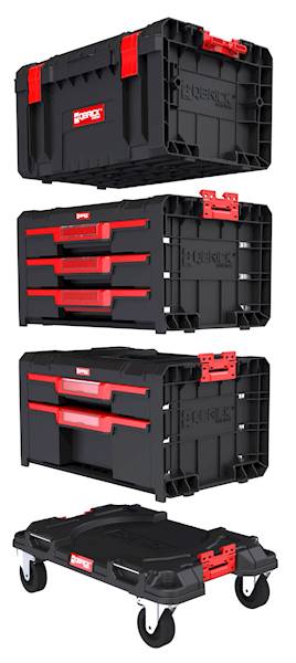 WÓZEK, PLATFORMA TRANSPORTOWA QBRICK SYSTEM PRO