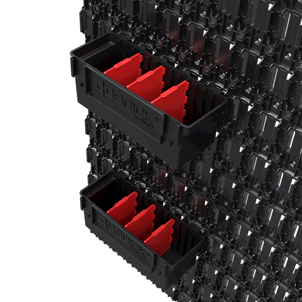 QBRICK SYSTEM CUSTOM DEEP MODULAR BIN ONE, PRIME I PRO ZESTAW 2 KUWET, ORGANIZERÓW WARSZTATOWYCH Z ŁĄCZNIKAMI