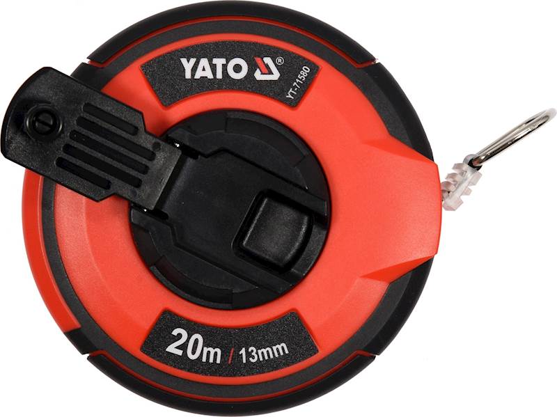 TAŚMA MIERNICZA STALOWA 20M ZWIJANA YT-71580 YATO
