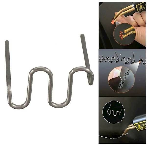 ZSZYWKI, ZGRZEWY DO SPAWANIA PLASTIKU ZGRZEWARKA 0,8mm RS28 "DUŻA FALA" 500szt. KD10766