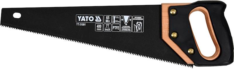 PIŁA PŁATNICA 400 MM PTFE PIŁKA RĘCZNA DO DREWNA YT-31091 YATO