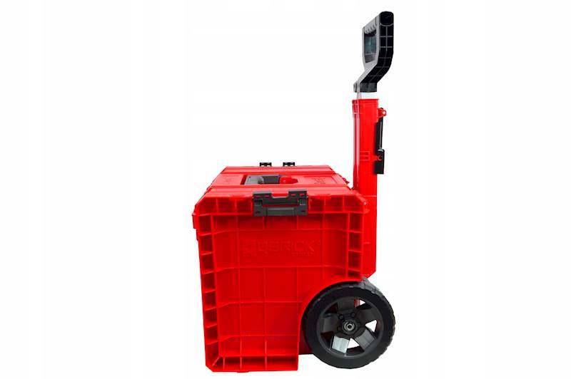 MOBILNA SKRZYNKA NARZĘDZIOWA NA KOŁACH QBRICK SYSTEM PRO CART RED ULTRA HD SKRWQCARTPROCZEPG001