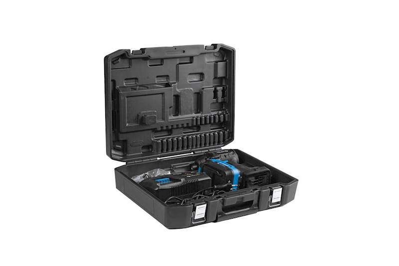 ZAKRĘTARKA UDAROWA AKUMULATOROWA BEZSZCZOTKOWA 18V 200Nm DO PRACY ZE ŚRUBAMI, NAKRĘTKAMI Z KOŃCÓWKĄ HEX 1/4″ HT2E255-B14ID