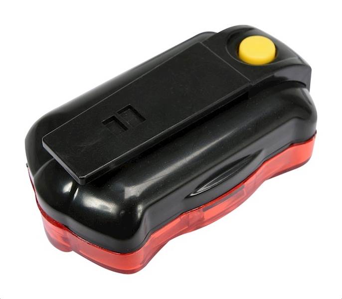 ZESTAW LAMP ROWEROWYCH CREE 3W + TYLNA 5 LED 88421