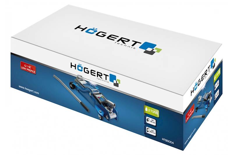 ŻABA, PODNOŚNIK HYDRAULICZNY NISKOPROFILOWY 2 TONY 89-359 MM HOEGERT HT8G004