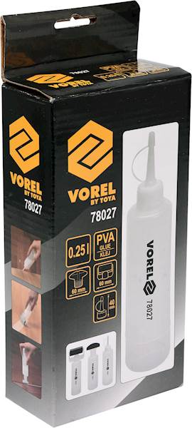 DOZOWNIK DO KLEJU 250ML 3 WYMIENNE KOŃCÓWKI  78027