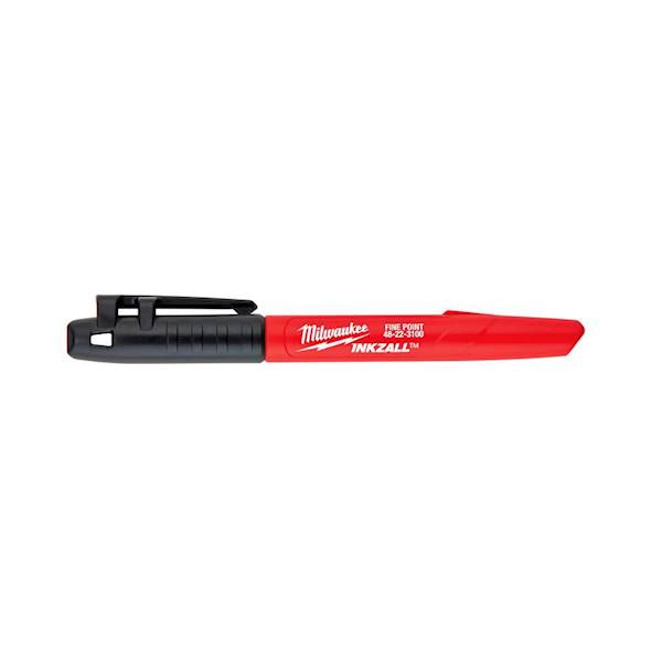 MARKER BUDOWLANY CZARNY CIENKI MILWAUKEE INKZALL 48223100