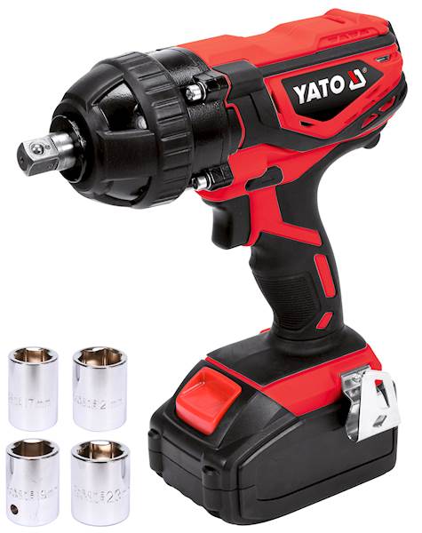 KLUCZ UDAROWY AKUMULATOROWY 18V 1/2" 300NM YT-82804 YATO