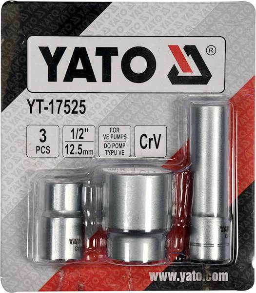 NASADKI KLUCZE NASADOWE DO POMP WTRYSKOWYCH VE (VAG-TDI) (VW, AUDI) YT-17525 YATO