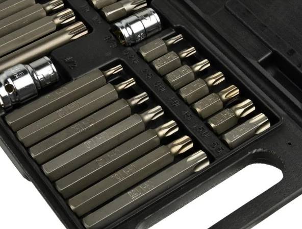 ZESTAW BITÓW IMBUS (HEX), TORX, SPLINE 40el. KD10219 KRAFT&DELE
