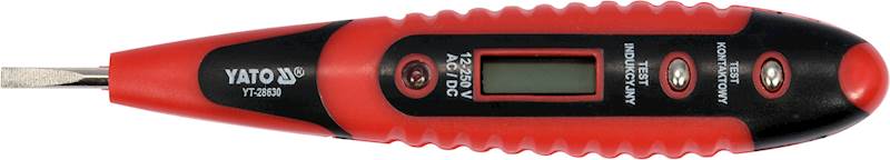 PRÓBNIK, WSKAŹNIK NAPIĘCIA 12-250V YT-28630 YATO
