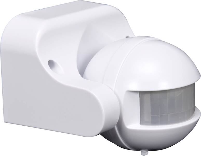 CZUJNIK RUCHU IP44 180º - MAX. 12M BIAŁY 83121