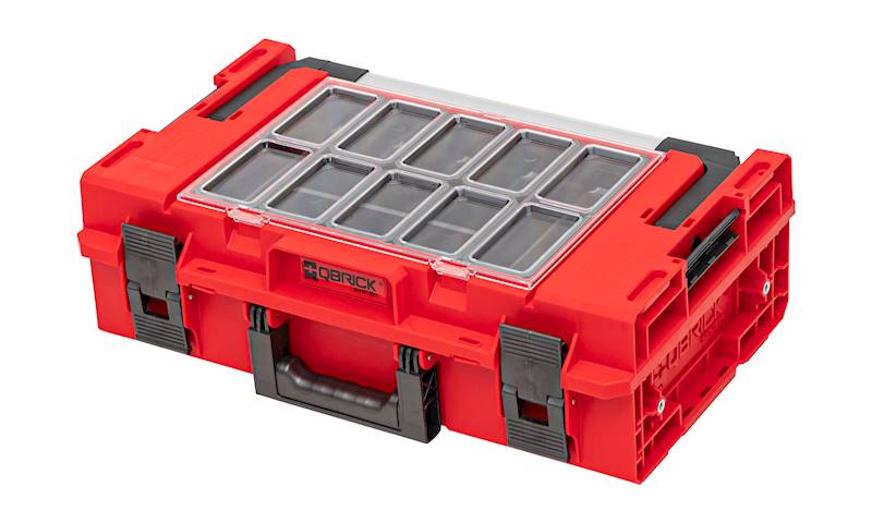 SKRZYNKA MODUŁOWA NARZĘDZIOWA QBRICK SYSTEM ONE 200 2.0 EXPERT RED ULTRA HD CUSTOM